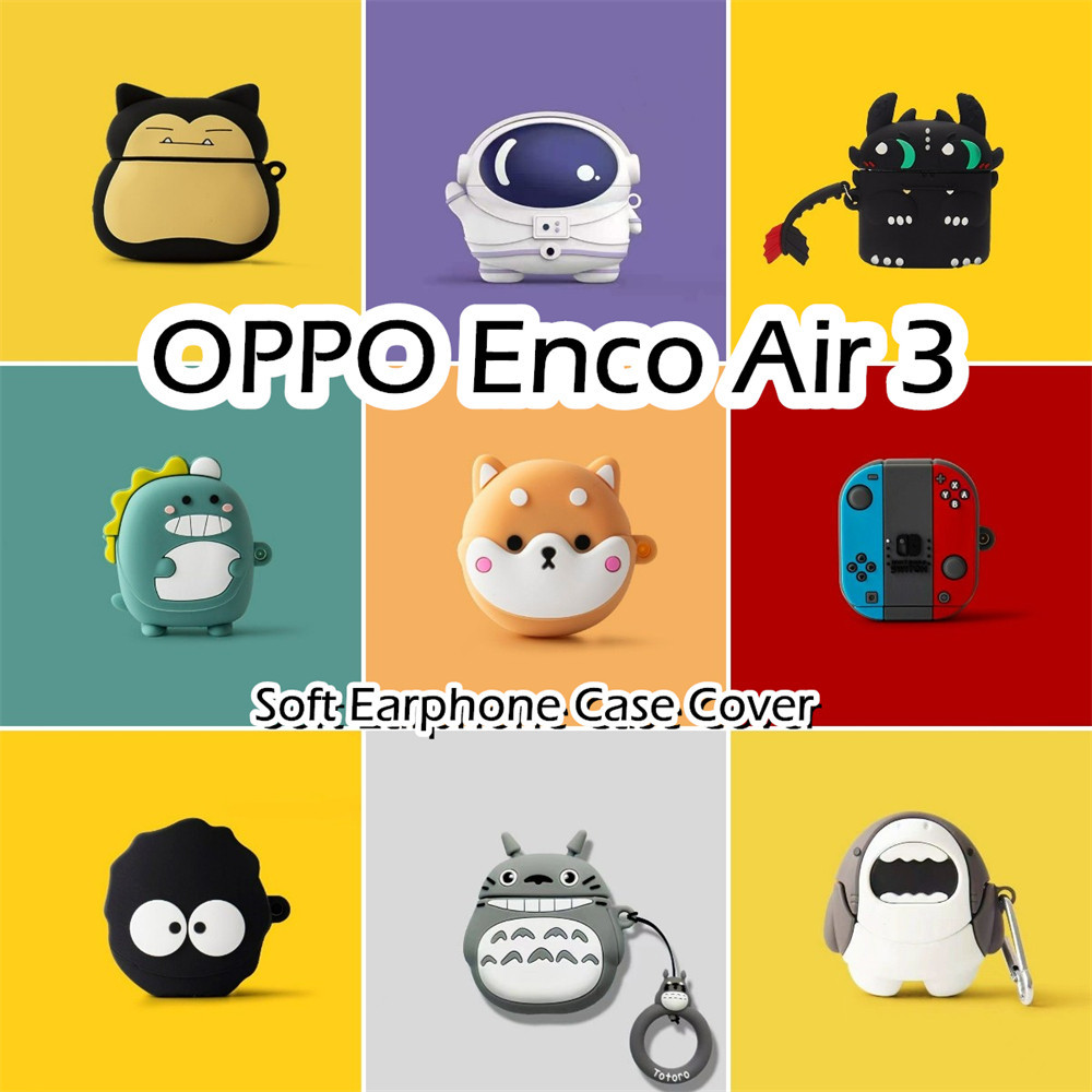 พร้อมส่ง! นําไปใช้กับ OPPO Enco Air 3 เคส Case เคสหูฟัง สไตล์การ์ตูนตลก ซิลิโคนนุ่ม เคส เคสหูฟัง NO.1