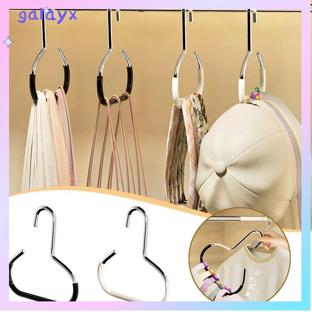 กาแลกซ์ ที่แขวนหมวกตะขอเก็บหมวกกันลื่นแบบไม่ทําเครื่องหมายแหวนวงกลมทนทานผ้าพันคอผ้าขนหนูผูกราวแขวน