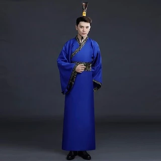 ชุดฮ่องเต้ จีนโบราณ ผู้ชาย สวมใส่สบาย เหมาะสำหรับการแสดงละคร
