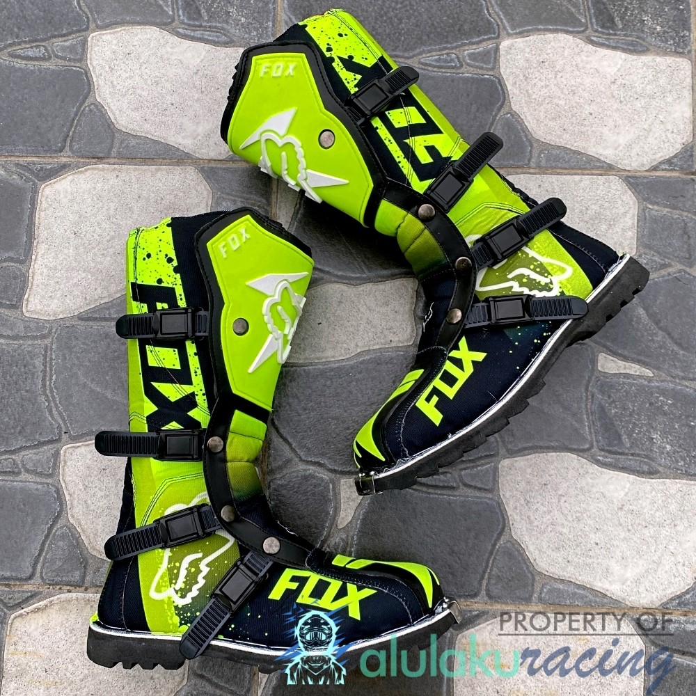 รองเท้าเส้นทางวิบาก Fullprint พร้อมตัวป้องกันสําหรับ Trabas Enduro Adventure Touring Moto - 004