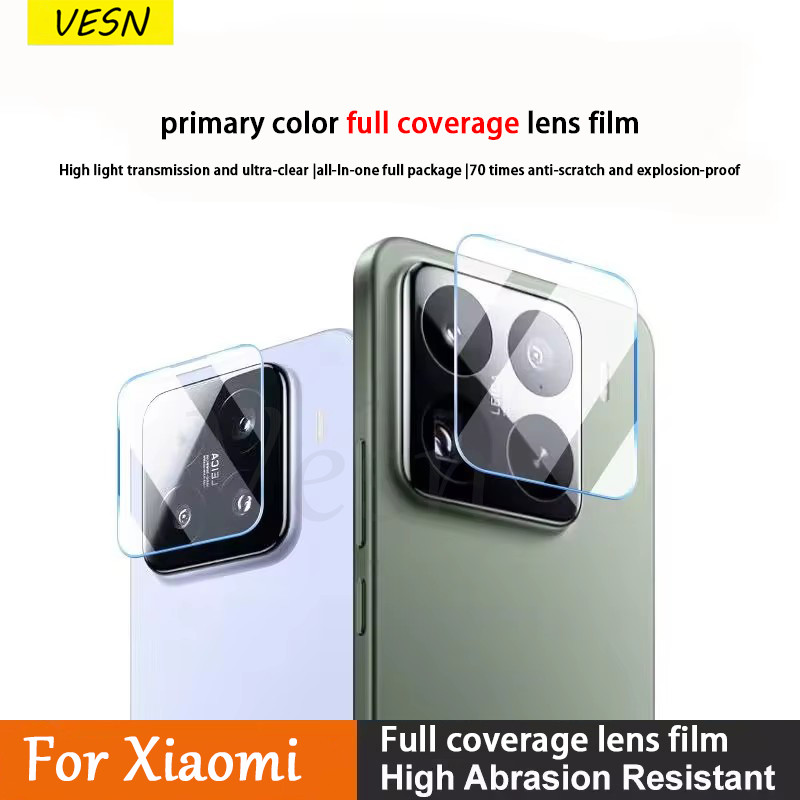 ตัวป้องกันเลนส์กล้องที่ครอบคลุมเต็มรูปแบบสำหรับ Xiaomi 17 15 14 13 12 12s 11 Ultra 14T 13T 12T 11T Civi 4 Pro Max 3 2 1s 5G 2025