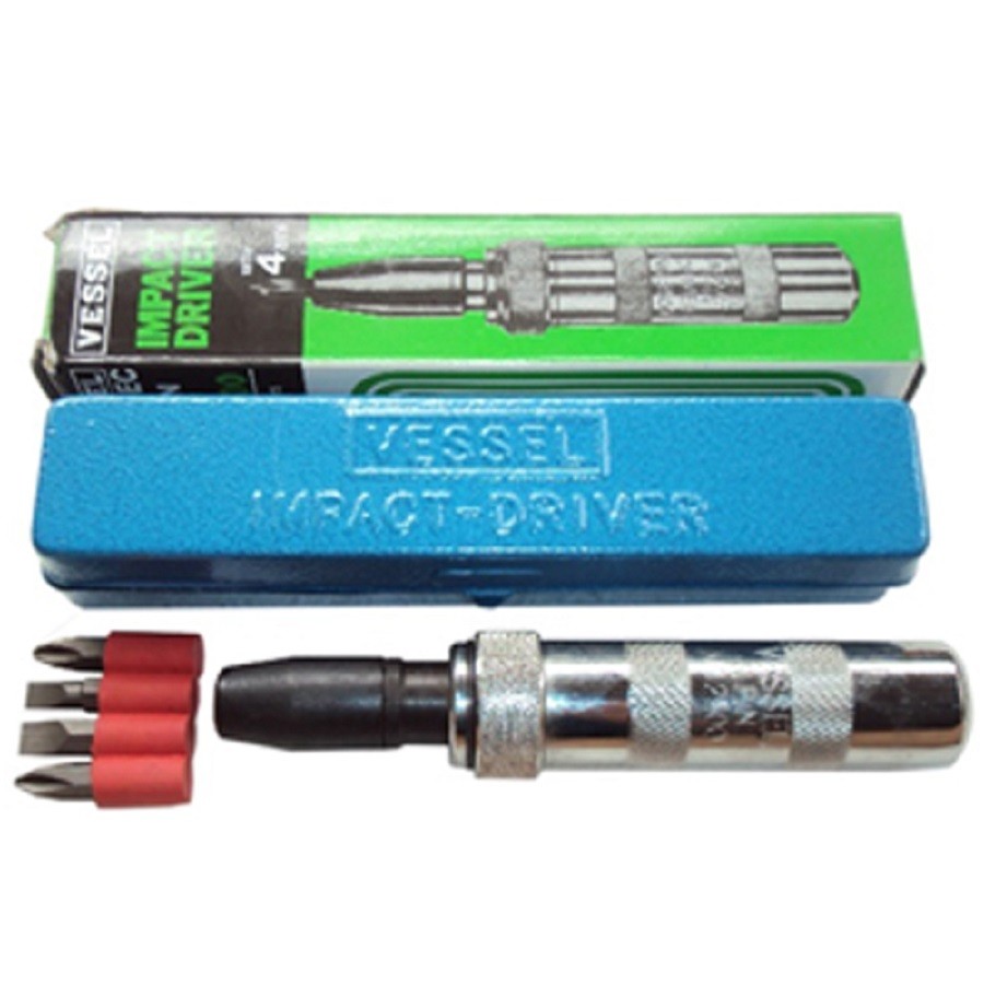 VESSEL ชุดไขควงตอก 4 ตัว/ชุด