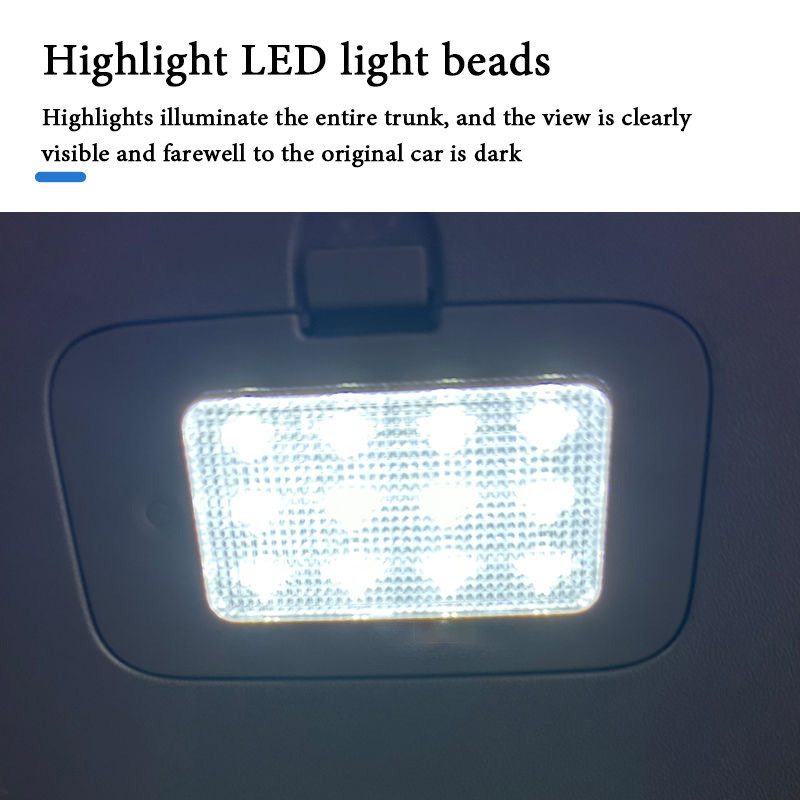 ZLWR BYD / DENZA D9 TRUNK ไฟลําต้นไฟ LED แคมป์ปิ้งไฟภายในรถยนต์อุปกรณ์เสริมที่ดัดแปลง - รูปที่ 4