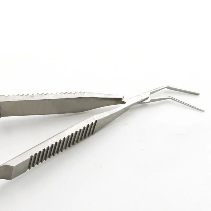 ไทเทเนียม Nucleus Bisector Trisector\Vectis Forceps Ophthalmic Nucleus Crushing Forceps เครื่องมือผ่