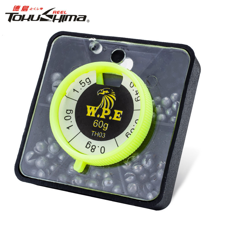 ชุดตะกั่วถ่วงน้ําหนักตกปลา 0.4 กรัม 0.6 กรัม 0.8 กรัม 1.0 กรัม 1.5 กรัม 78 ชิ้น ต่อกล่อง