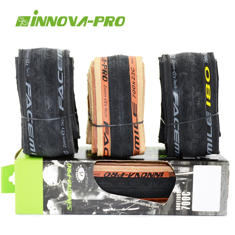 INNOVA Pro จักรยานยาง700 700X23C 700X25C 700X27C 120TPI/60TPI Kevlar Anti Puncture จักรยานยาง Ultral