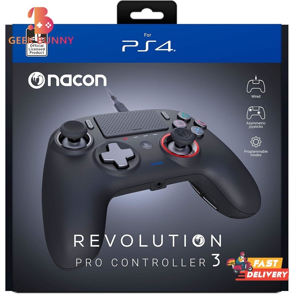 Nacon Revolution Pro Controller 3 ตัวควบคุมแบบมีสาย