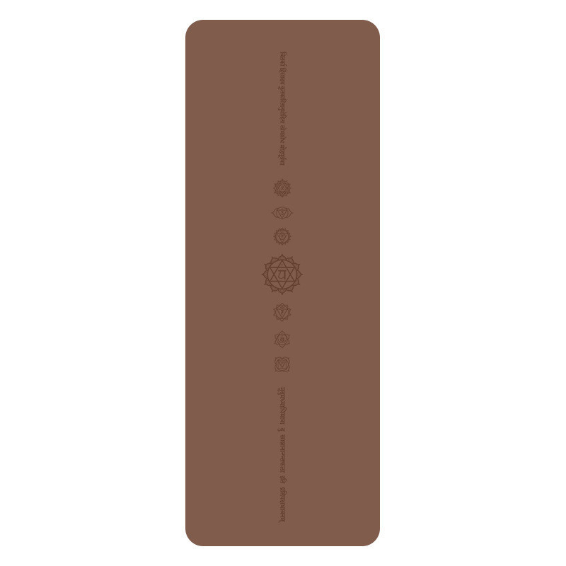 ! #@ Pu Natural Rubber Yoga Mat Thickening Exercise Gymnastic Mat Non-Slip Tyrant Mat for Home Use