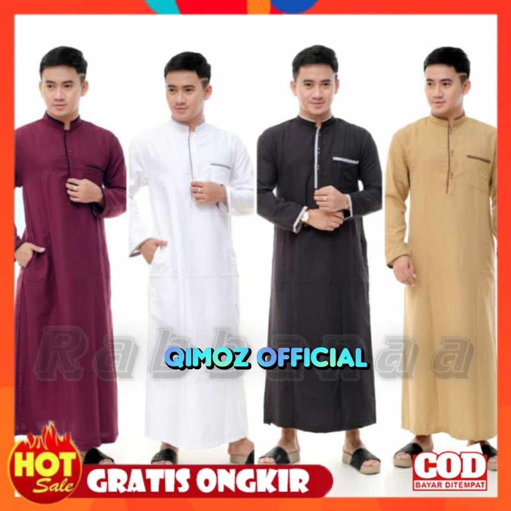 ผ้าเพิ่มนุ่มหนา / ผู้ชาย GAMIS ผู้ชาย ROBES MENS GAMIS รุ่น HARAMAIN PLAIN ROBES