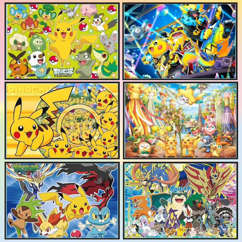 📣พร้อมส่ง📣【Pokémon】jigsaw puzzle-จิ๊กซอว์-300-1000-ชิ้น- ชิ้นของเด็ก จิ๊กซอว์ไม้ 1000 ชิ้น จิ๊กซอว์ 1000 ชิ้นสำหรับผู้ใหญ่ จิ๊กซอ จิ๊กซอว์ 500 ชิ้น🧩219-1-2 จิ๊กซอว์ 1000 ชิ้น สำหรับ ผู้ใหญ่ ตัวต่อจิ๊กซอว์ จิ๊กซอว์ การ์ตูน