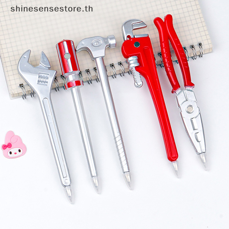 Shine ปากกาลูกลื่น ไขควง ประแจ ลายการ์ตูน เครื่องมือสําหรับซ่อมแซม