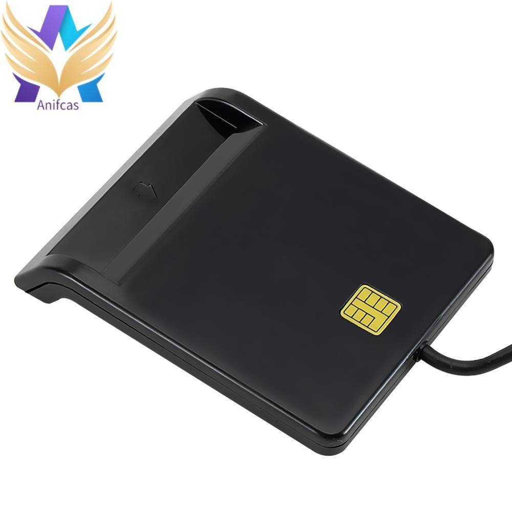 เครื่องอ่านการ์ดอัจฉริยะ USB DNIE ATM CAC IC ID SIM Card Reader สําหรับ Windows Linux ราคา ถูกที่สุด ดีลบีเคเค แกลเลอรีภาพที่ 3