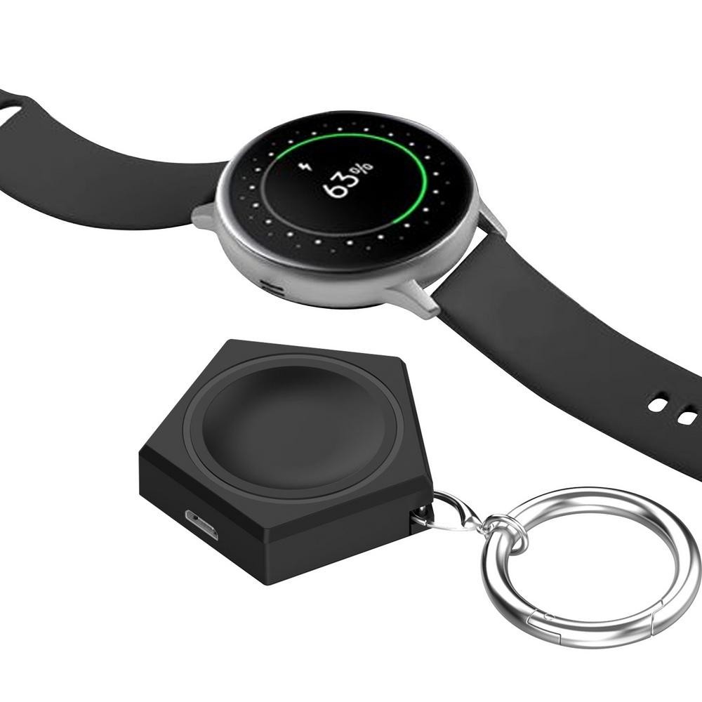 สําหรับ Samsung Galaxy Watch Ultra 7 6 5 4 3 FE classic pro Active 2 5pro แบบพกพา Wireless Charger แท่นชาร์จ Suport Micro-USB และ Type C Input Charger ฐานอุปกรณ์เสริม