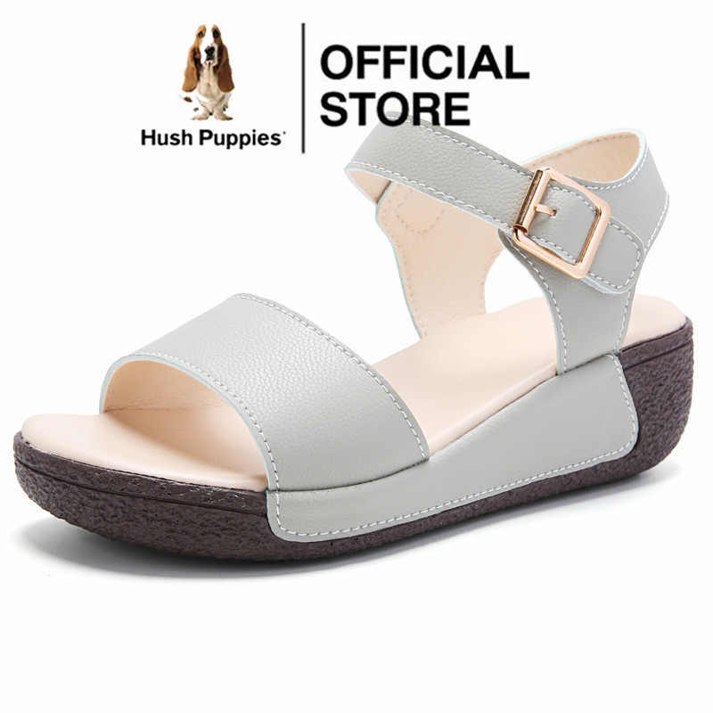 Hush Puppies รองเท้าโลฟเฟอร์ ส้นแบน แบบสวม สําหรับผู้หญิง