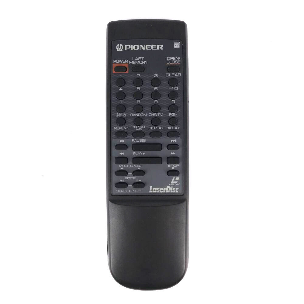 ใหม่ CU-CLD106 สําหรับ Pioneer Laser Disc รีโมทคอนโทรล CLD-S105 CLD-S180 Laserdisc