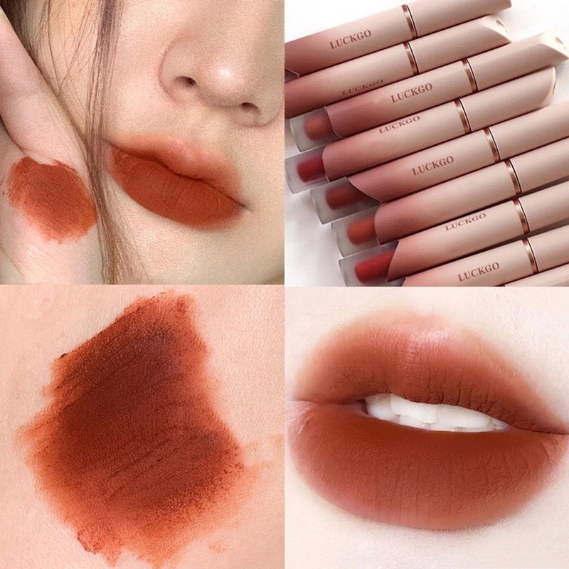 พร้อมส่ง ลิปสติก ลิปแมท ติดทน ไม่ตกร่อง สบายปาก