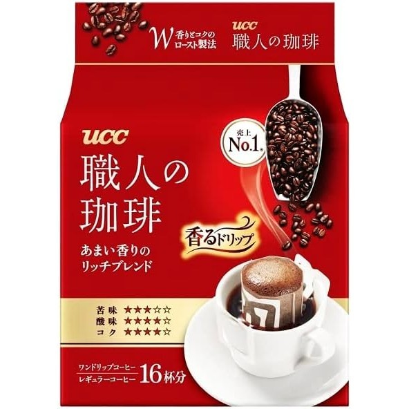 UCC Artisan Coffee Sweet Scented Rich Blend 16 ถุง x 6 ชิ้น [ส่งตรงจากญี่ปุ่น]