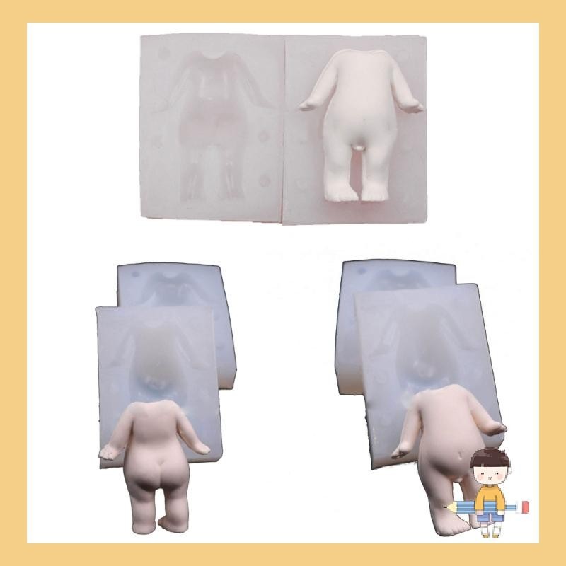 แม่พิมพ์ซิลิโคน รูปตุ๊กตา ขา สําหรับทําเค้ก เบเกอรี่ ฟองดองท์ DIY