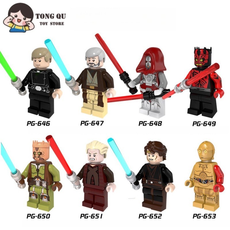 Star Wars Minifigures ตุ๊กตา Luke ของเล่นของขวัญวันเกิด