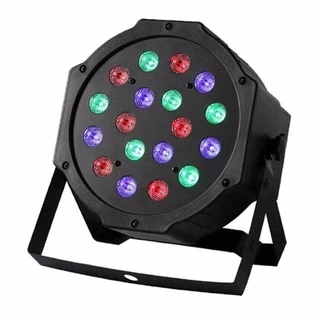 ไฟพาร์ กระพริบตามจังหวะ Disco light ไฟพาร์LED PAR LED 54 36 18 RGB ไฟเทค ไฟหลากสี ไฟงานเลี้ยง