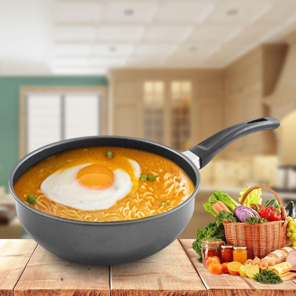 Aomsom กระทะเหล็ก ขนาดเล็ก ไม่ติดกระทะ สําหรับทําอาหารเช้า แพนเค้ก ไข่เจียว นม ใช้ในครัวเรือน - รูปที่ 6