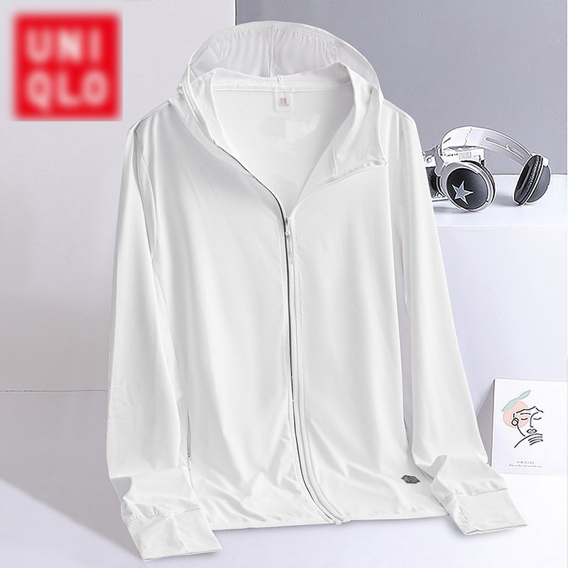 (ล้างสต็อก/ปริมาณมากพร้อมส่ง) เสื้อแจ็กเก็ต กันแดด มีฮู้ด ระบายอากาศ ป้องกันรังสียูวี เหมาะกับเดินชายหาด กลางแจ้ง สําหรับผู้หญิง