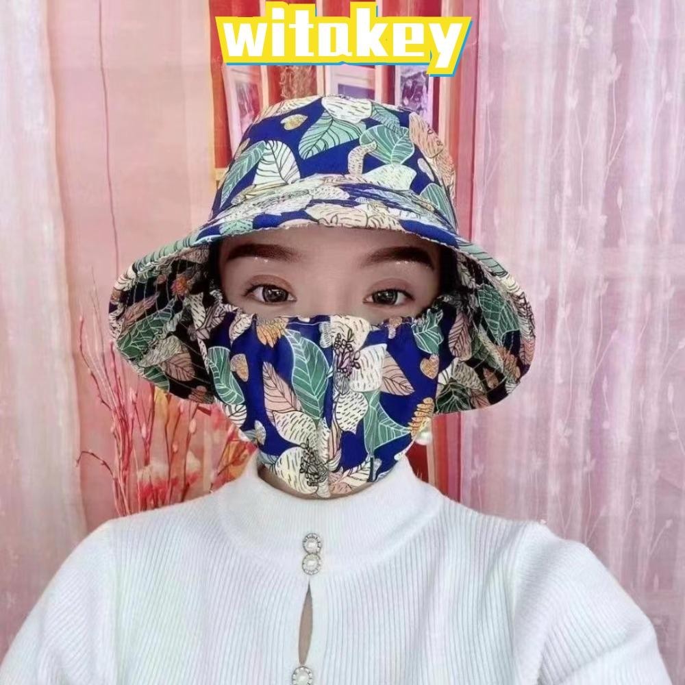 Witakey หมวกแก๊ป หมวกคลุมไหล่ ป้องกันรังสียูวี เหมาะกับใส่ทํางานกลางแจ้ง แฟชั่นสําหรับงานเกษตรกรรม