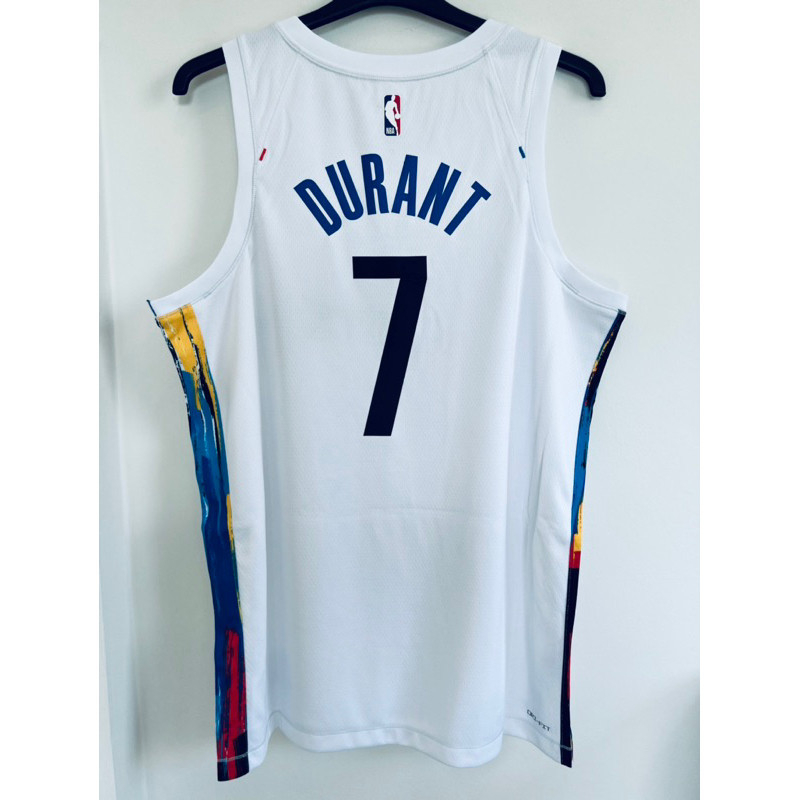 เสื้อบาส Brooklyn Nets Kevin Durant#7 ของแท้  สบาย ๆ