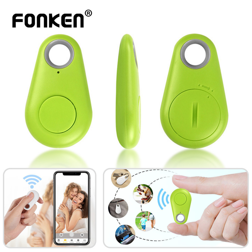 Fonken เครื่องติดตาม GPS ขนาดเล็ก ป้องกันการสูญหาย รถยนต์ สัตว์เลี้ยง กุญแจ กระเป๋าเด็ก กระเป๋าสตางค์ ติดตาม บลูทูธ ไร้สาย ตัวค้นหาอัจฉริยะ ตัวระบุตําแหน่งสัญญาณเตือน ราคา ถูกที่สุด ดีลบีเคเค