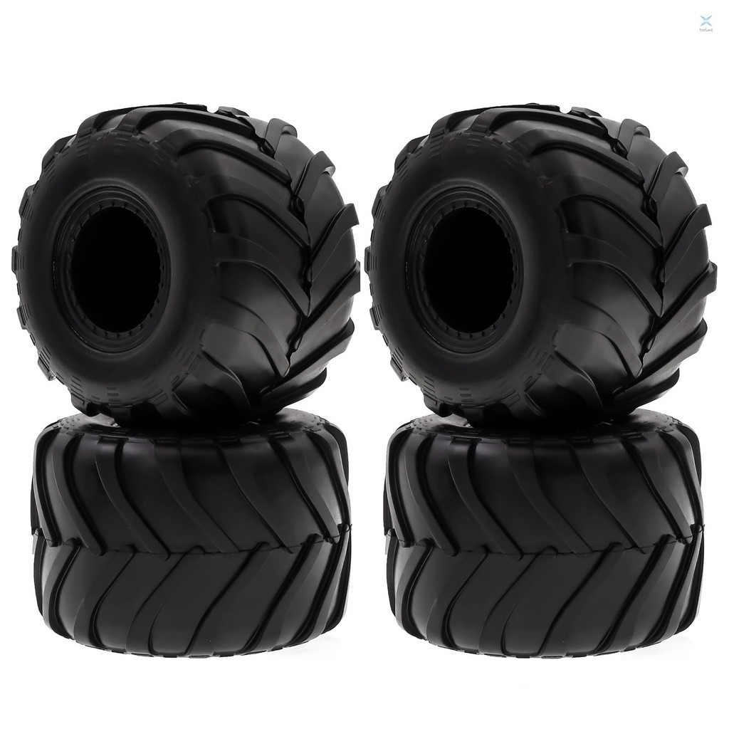 รีโมตคอนโทรลยางรถยนต์ สีดํา 72*49 มม. แบบเปลี่ยน สําหรับรถบังคับ Axial SCX24 FMS FCX24 AX24 1/24 4 ช