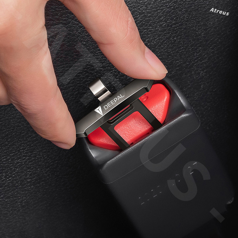 1/2 ชิ้น Changan Deepal S07 L07 หัวเข็มขัดนิรภัยรถ หัวต่อขยายเข็มขัดนิรภัยรถยนต์ ที่เสียบเบลท์หลอกใช้งานได้จริงเสียบต่อกันได้ - รูปที่ 5