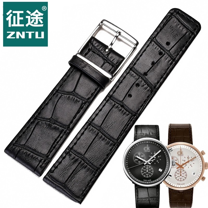 สาย CK ใหม่ K2N281C1/K2N281C6/K2N286G6 สายนาฬิกาหนังแท้โดยเฉพาะผู้ชาย