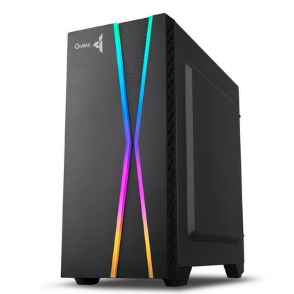 GVIEW i2-30 RGB Micro-ATX With 700W PSU Mid-Tower Case รับประกัน 2ปี ศูนย์ไทย