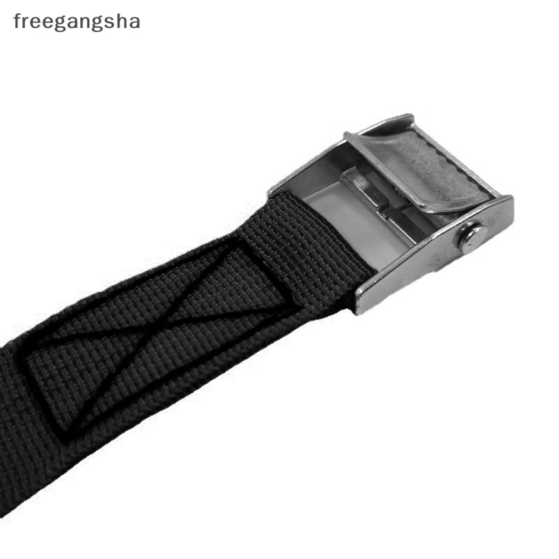 [FREG] สายรัด พร้อมหัวเข็มขัด ไนล่อน ปลดเร็ว สายรัดกระเป๋าเดินทาง สายรัด ผูกด้วยโลหะผสมสังกะสี ตะขอหัวเข็มขัด FDH