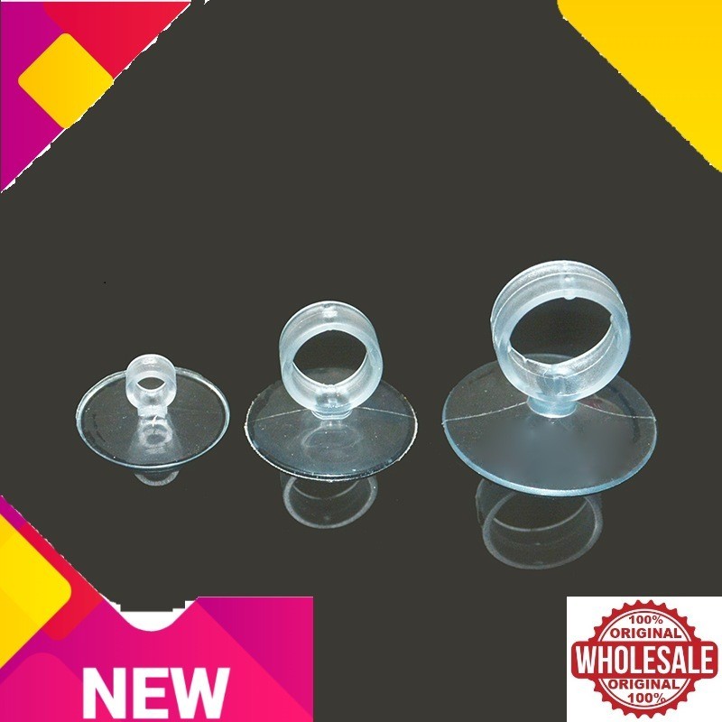 AQUARIUM MALL Aquarium ถ้วยดูด O-Ring Tube Holder สําหรับถังปลา, Aquarium Air Pump Holder 0.7 ซม./ 1