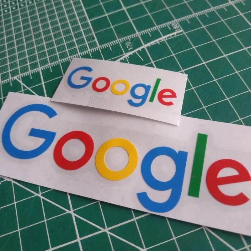 CUTTING STICKER โลโก้ google ฟรีสําหรับ CUSTOM