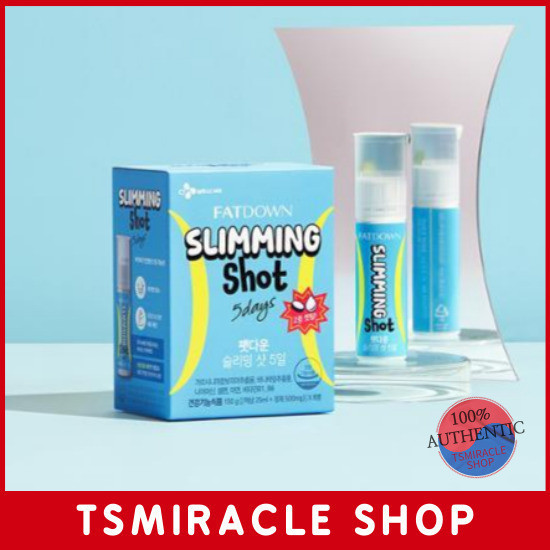 FATDOWN Slimming Shot 5days Weight Loss Blood Sugar Diet 6 Bottles(Liquid+Tablets)