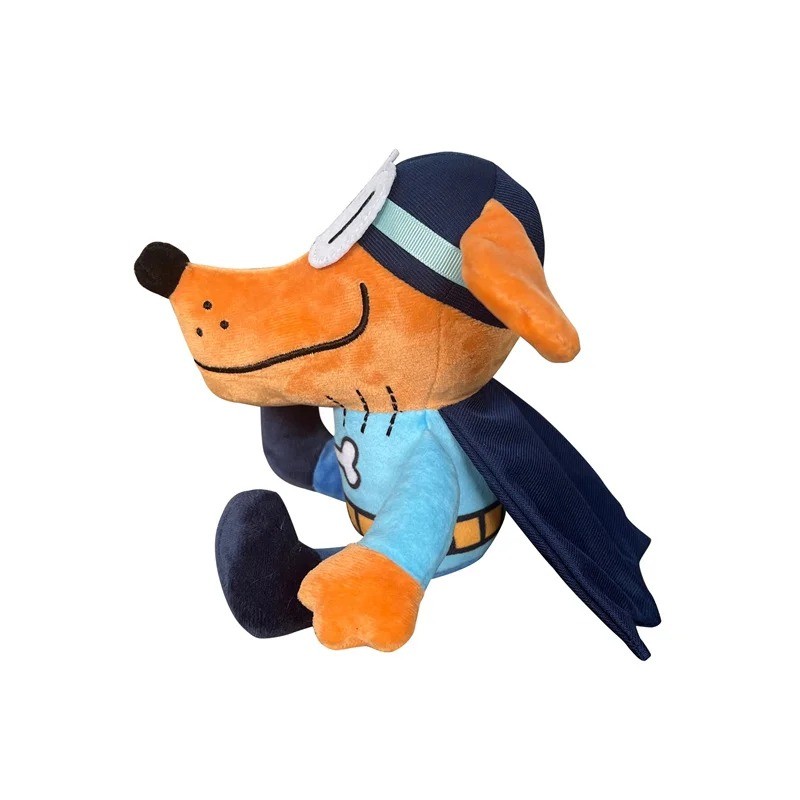 Jamxun 30 ซม.น่ารัก Dog Man ของเล่นตุ๊กตา Dogman ตุ๊กตานุ่มตุ๊กตาการ์ตูน Petey the Cat Puppy Chief Plushie สัตว์ตัวเลขของขวัญวันเกิด