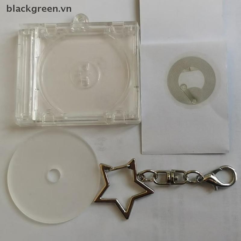 Bgree Mini NFC Function CD Key Case Peripheral Anniversary Album Keychain DIY Backpack Pendant.