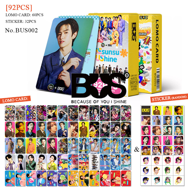 2025 BUS No-Status Status อัลบั้ม Lomo Card BUS Photocard การ์ดโฮโลแกรม