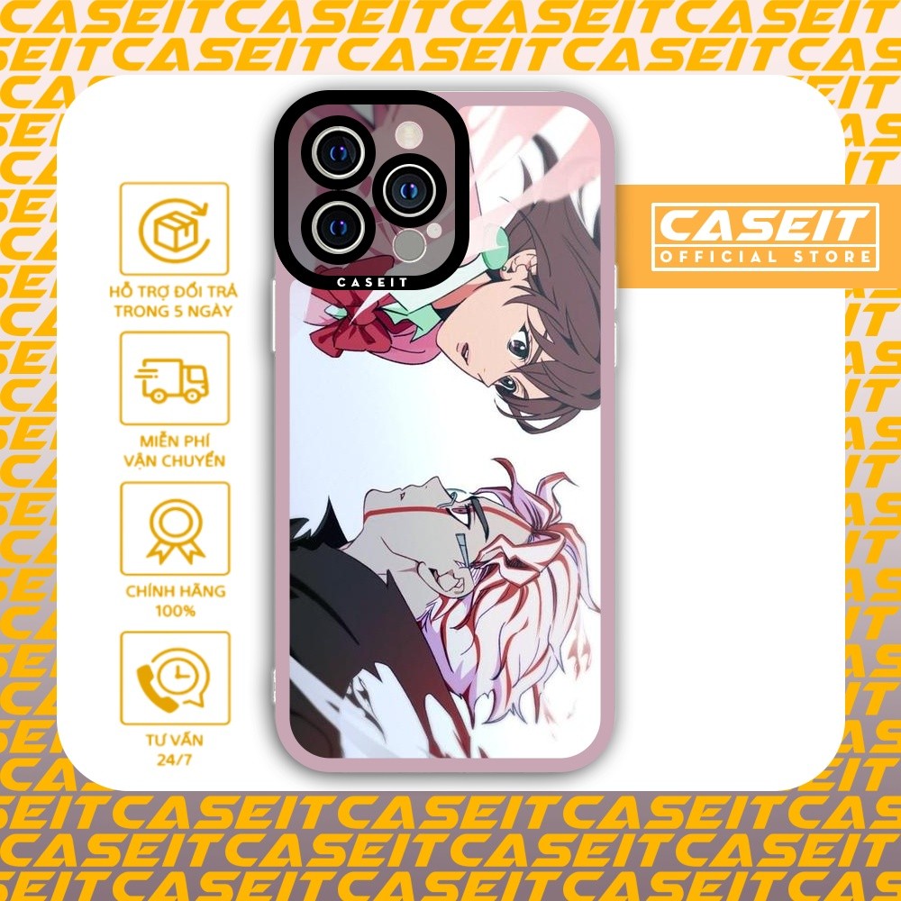 Samsung Xiaomi Oppo Caseit Square Edge iPhone Case ธีมอนิเมะ Dan Dan Dan Dan Dan Dan Dan Vu trang Su