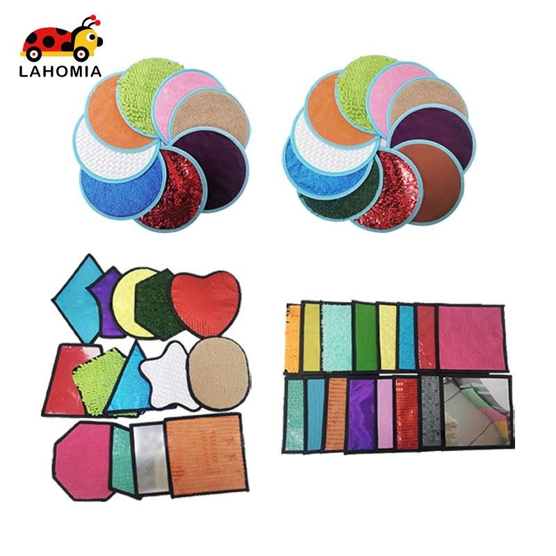Lahomia Sensory Mats Sensory Wall Panel Set กระเบื้องประสาทสัมผัสแบบพกพา