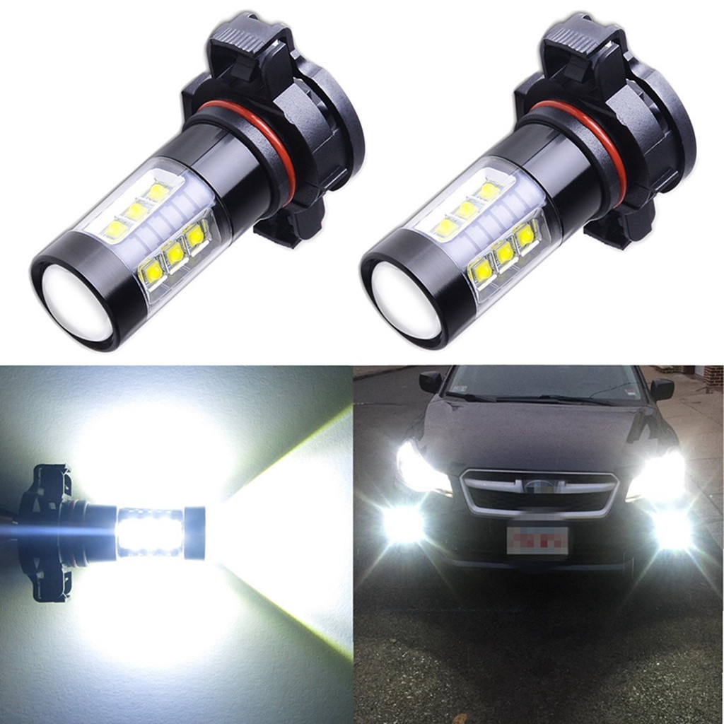 2 ชิ้น H16 หลอดไฟ LED H7 H4 H11 H8 H9 Super Bright ไฟตัดหมอกรถยนต์ 9005 HB3 9006 HB4 H3 H1 ไฟไฟวิ่งก