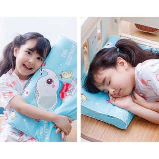 ยางยาพารารุ่นKid หมอนยางพาราเด็กเพื่อสุขภาพ ไม่สะสมไรฝุ่น พร้อมปลอกแบบสวม