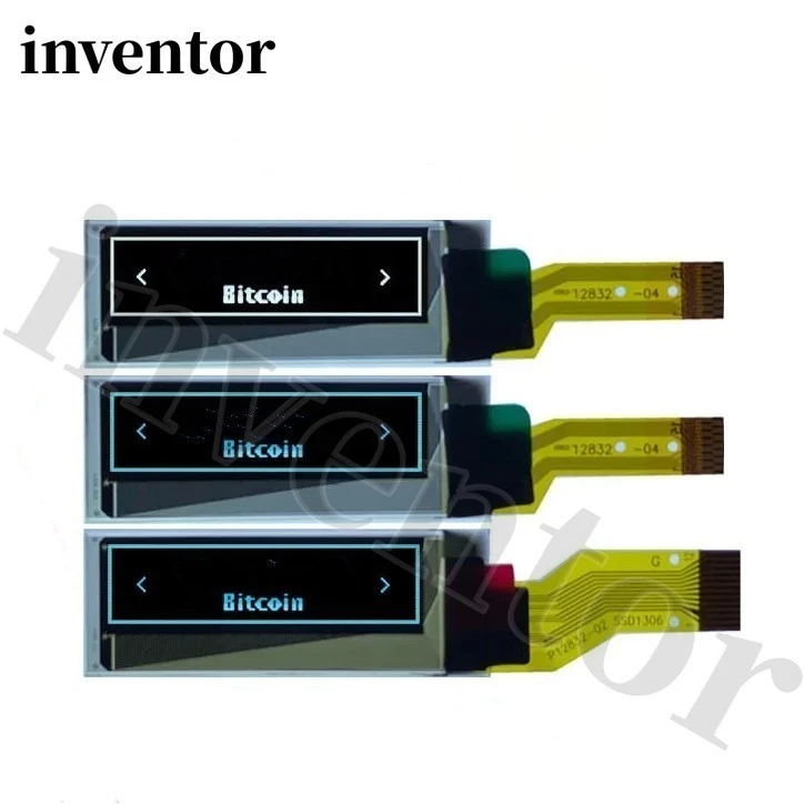 แผงโมดูลจอแสดงผล 0.91 นิ้ว 12832 128*32 12Pin 12P 15Pin 15P SSD1306 Serial SPI PMOLED OLED สําหรับ Ledger Nano S