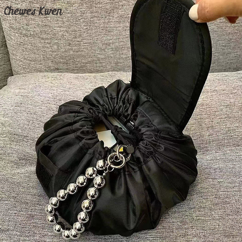 Chewes KWEN กระเป๋าเครื่องสําอาง แบบหูรูด แบบพกพา สําหรับผู้หญิง