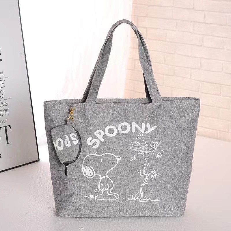 (HB-877) กระเป๋าถือ กระเป๋าสะพาย SPOONY กันน้ำ กันฝนได้
