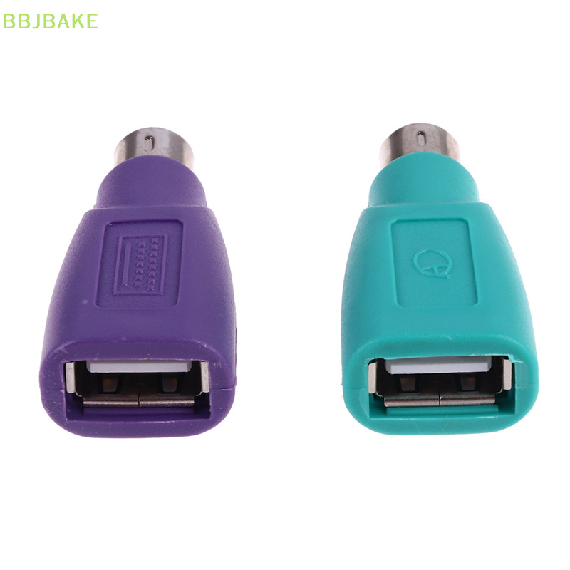 [FSBA] อะแดปเตอร์แปลงคีย์บอร์ด เมาส์ PS2 เป็น PS/2 usb สําหรับเมาส์ คีย์บอร์ด usb KCB 1 คู่