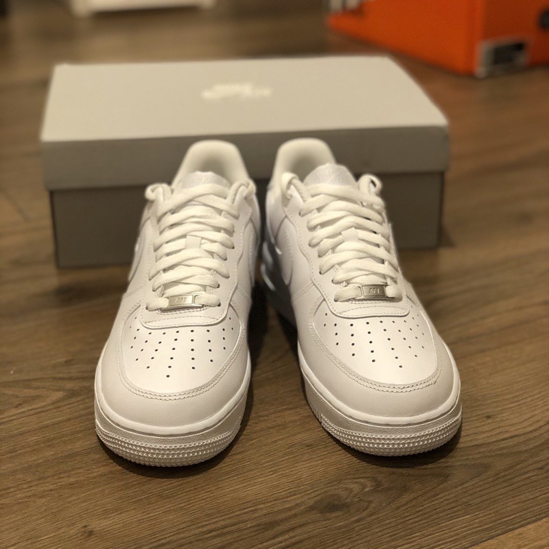 Nike High Quality Nike Air Force 1 07 White White White Shoes Retro Leather Low Tube 315122-111 Af1 Casual Sneakers