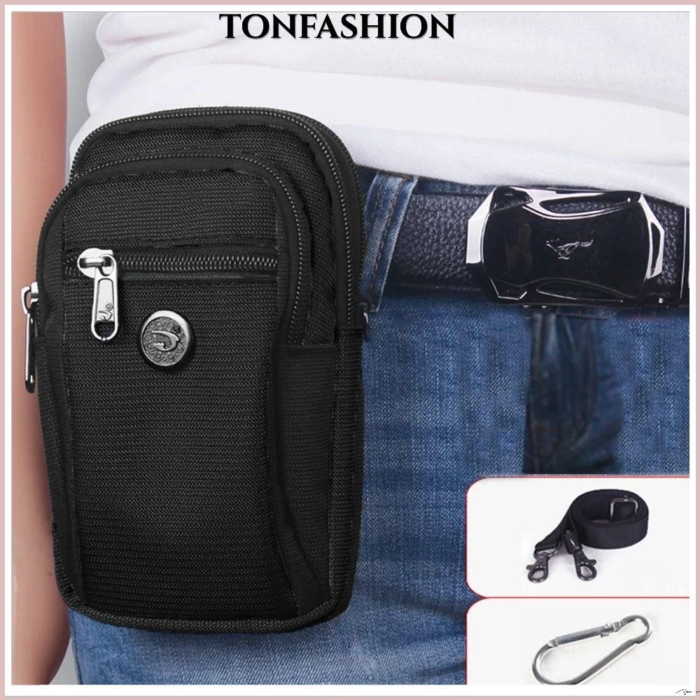 Tonfashion กระเป๋าคาดเอว กันน้ํา อเนกประสงค์ สําหรับผู้ชาย และผู้หญิง